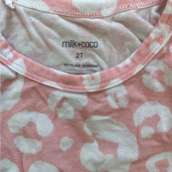 Milk & coco bamboo pajamas soft and stretchy toddler - Picture 2 of 2